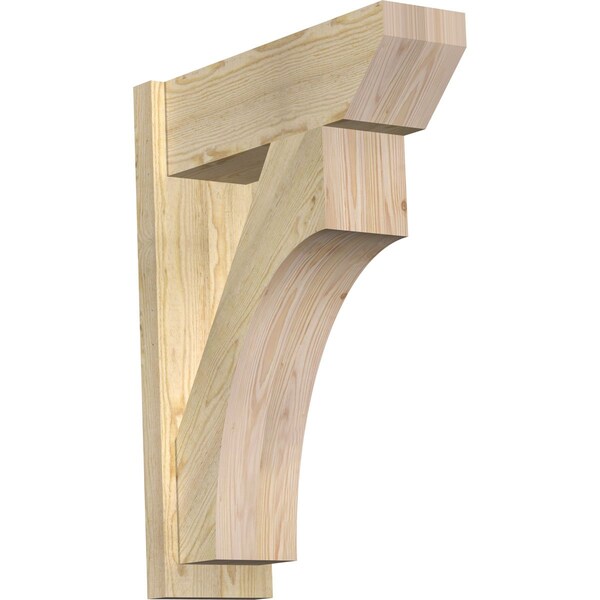 Ekena Millwork Westlake Slat Rough Sawn Outlooker, Douglas Fir, 8"W x 24"D x 32"H OUT08X24X32WTL06RDF - main